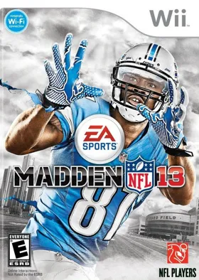 Madden NFL 13 box cover front